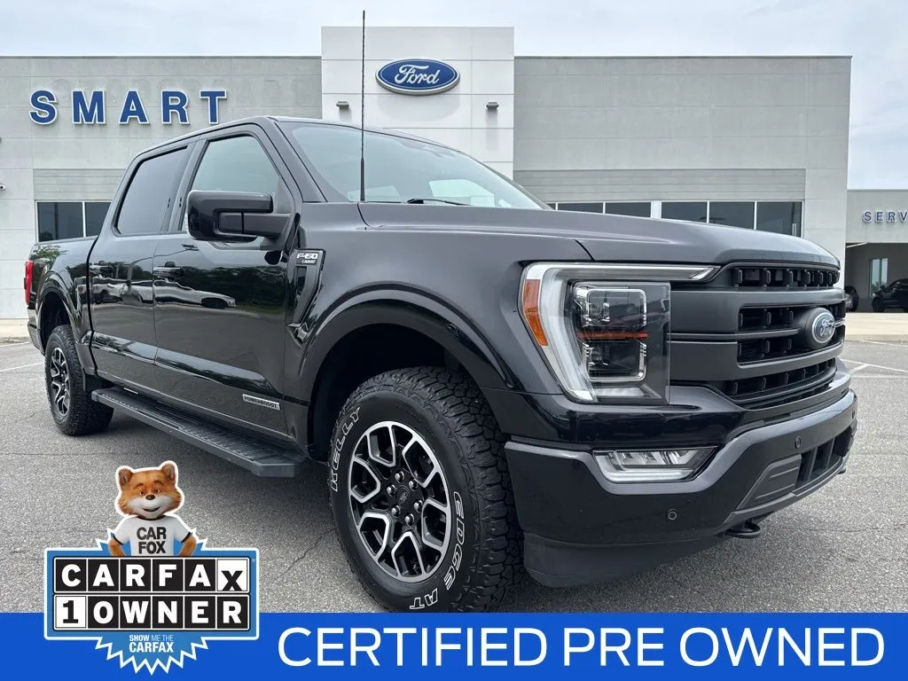 Black 2022 Ford F-150 Lariat for sale in South Boston, VA