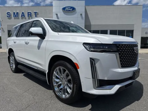 White 2021 Cadillac Escalade Premium Luxury for sale in South Boston, VA