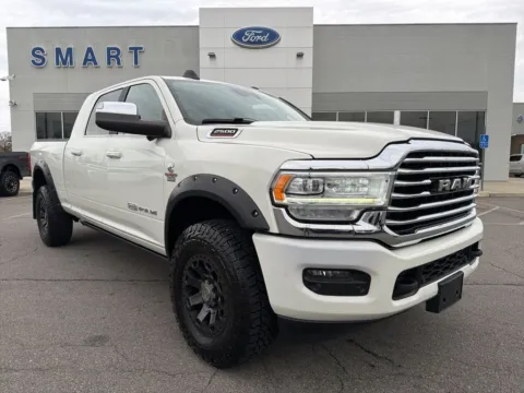 White 2020 Ram 2500 Laramie Longhorn for sale in South Boston, VA