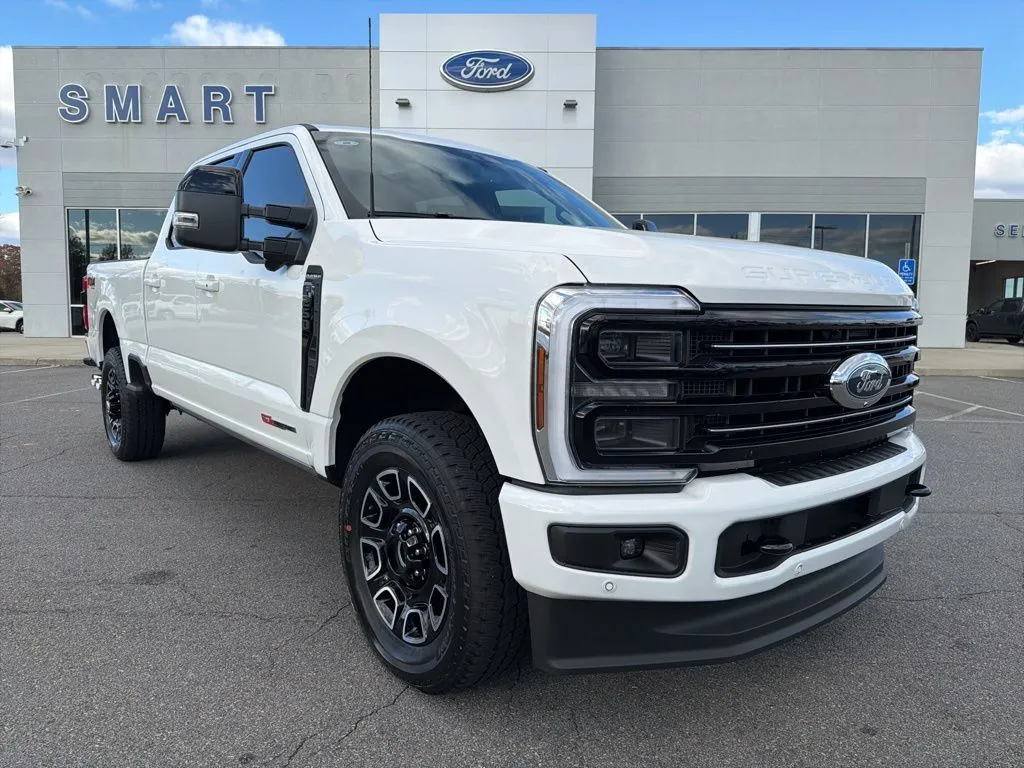 White 2025 Ford F-250SD Platinum for sale in South Boston, VA
