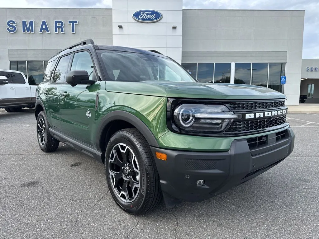 Green 2025 Ford Bronco Sport Outer Banks for sale in South Boston, VA