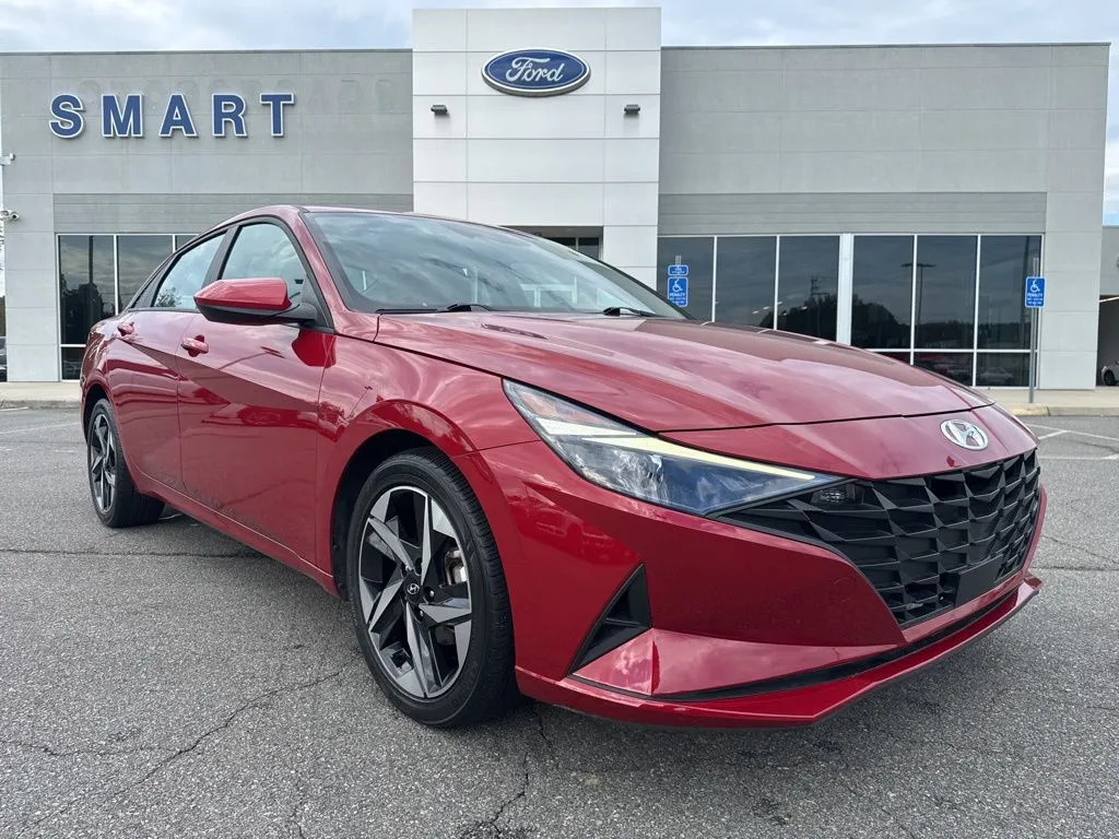 Red 2023 Hyundai Elantra SEL for sale in South Boston, VA