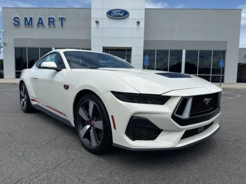 White 2025 Ford Mustang GT Premium for sale in South Boston, VA