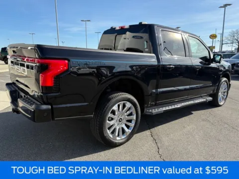 Another view of 2022 Ford F-150 Lightning Lariat for sale in South Boston, VA at Smart Ford