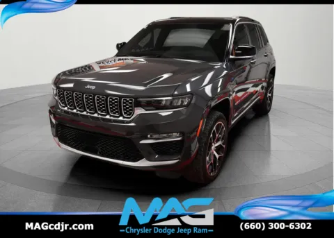 Gray 2022 Jeep Grand Cherokee 4xe Summit Reserve for sale in Chillicothe, MO