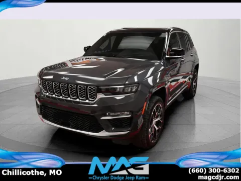 Gray 2022 Jeep Grand Cherokee 4xe Summit Reserve for sale in Chillicothe, MO