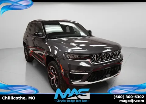 Gray 2022 Jeep Grand Cherokee 4xe Summit Reserve for sale in Chillicothe, MO