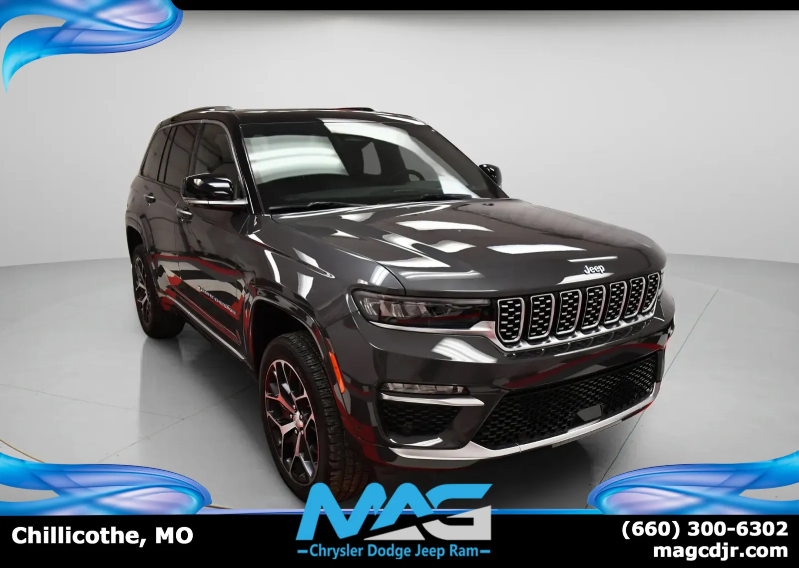 Gray 2022 Jeep Grand Cherokee 4xe Summit Reserve for sale in Chillicothe, MO