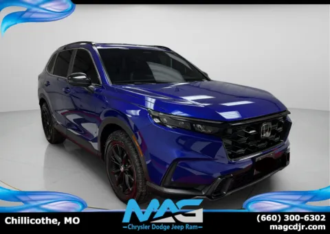 Blue 2024 Honda CR-V Hybrid Sport-L for sale in Chillicothe, MO