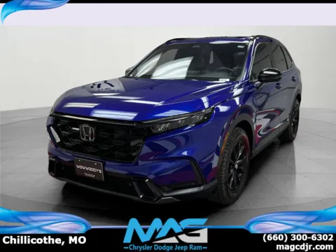 Blue 2024 Honda CR-V Hybrid Sport-L for sale in Chillicothe, MO