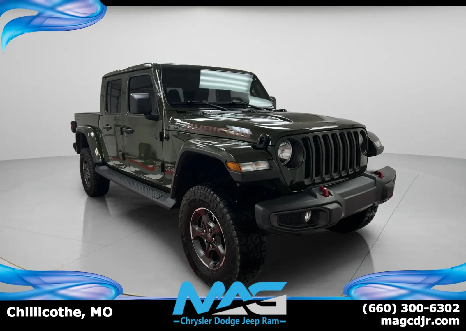 Green 2023 Jeep Gladiator Rubicon for sale in Chillicothe, MO