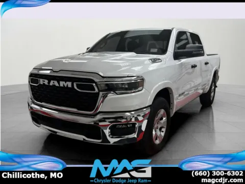 White 2025 Ram 1500 Big Horn for sale in Chillicothe, MO