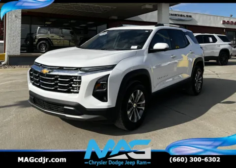 White 2025 Chevrolet Equinox AWD LT for sale in Chillicothe, MO