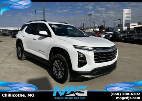 White 2025 Chevrolet Equinox AWD LT for sale in Chillicothe, MO