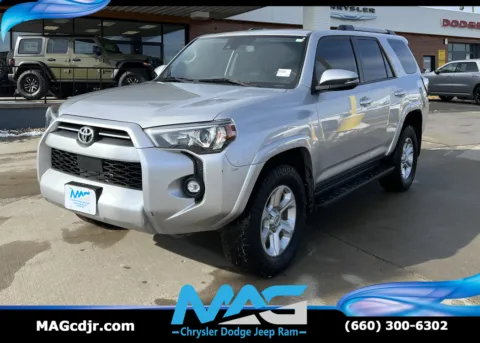 Silver 2022 Toyota 4Runner SR5 Premium for sale in Chillicothe, MO