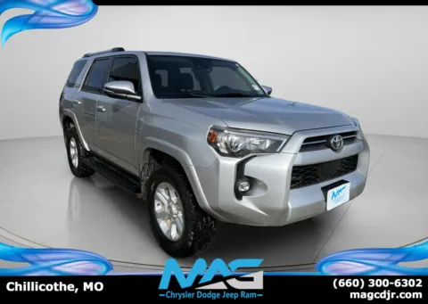 Silver 2022 Toyota 4Runner SR5 Premium for sale in Chillicothe, MO