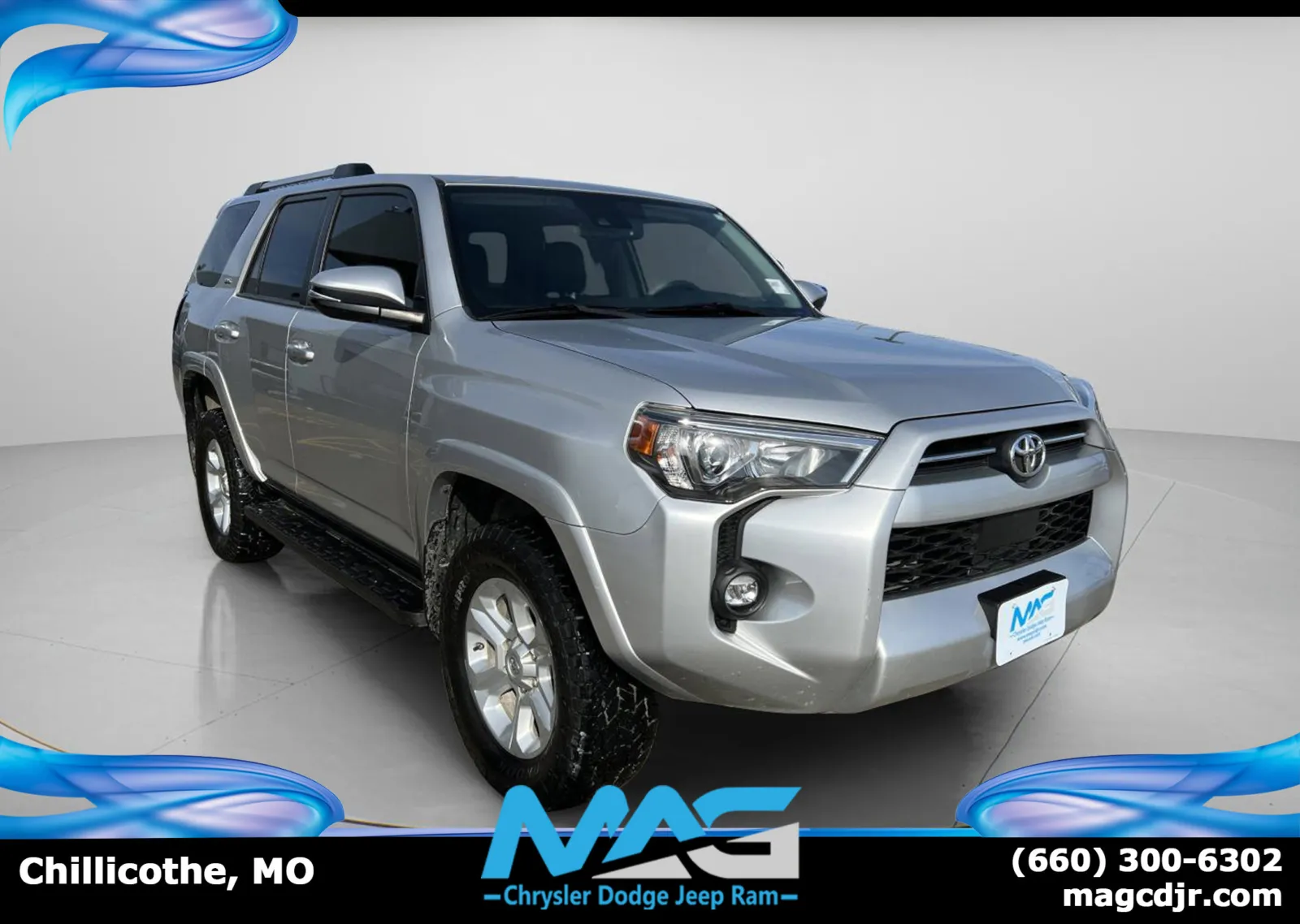 Silver 2022 Toyota 4Runner SR5 Premium for sale in Chillicothe, MO