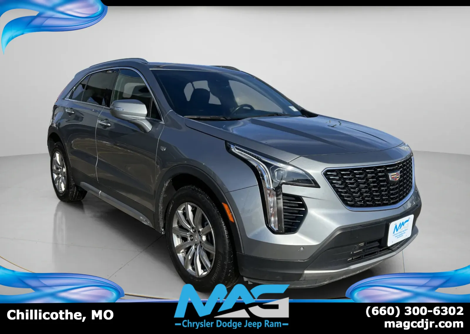 Silver 2023 Cadillac XT4 AWD Premium Luxury for sale in Chillicothe, MO