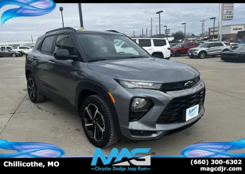 Gray 2021 Chevrolet Trailblazer RS for sale in Chillicothe, MO