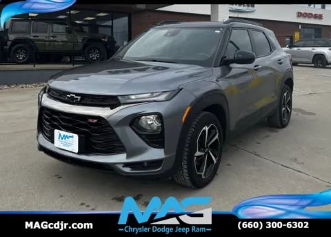 Gray 2021 Chevrolet Trailblazer RS for sale in Chillicothe, MO