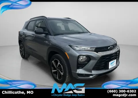 Gray 2021 Chevrolet Trailblazer RS for sale in Chillicothe, MO