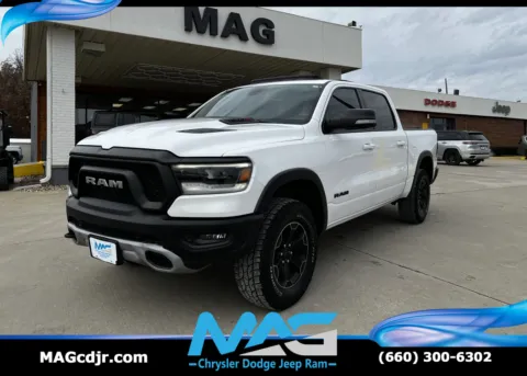 White 2019 Ram 1500 Rebel for sale in Chillicothe, MO