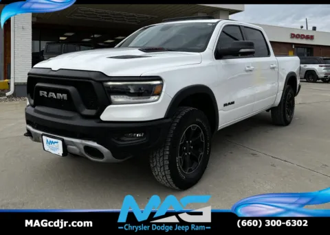White 2019 Ram 1500 Rebel for sale in Chillicothe, MO