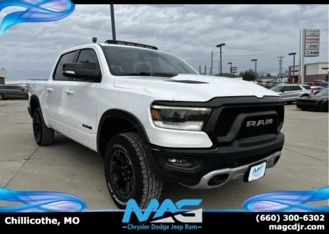 White 2019 Ram 1500 Rebel for sale in Chillicothe, MO