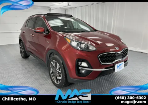 Red 2022 Kia Sportage EX for sale in Chillicothe, MO