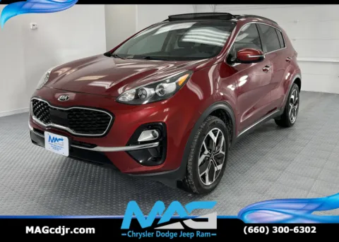 Red 2022 Kia Sportage EX for sale in Chillicothe, MO