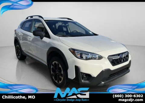 White 2023 Subaru Crosstrek CVT for sale in Chillicothe, MO