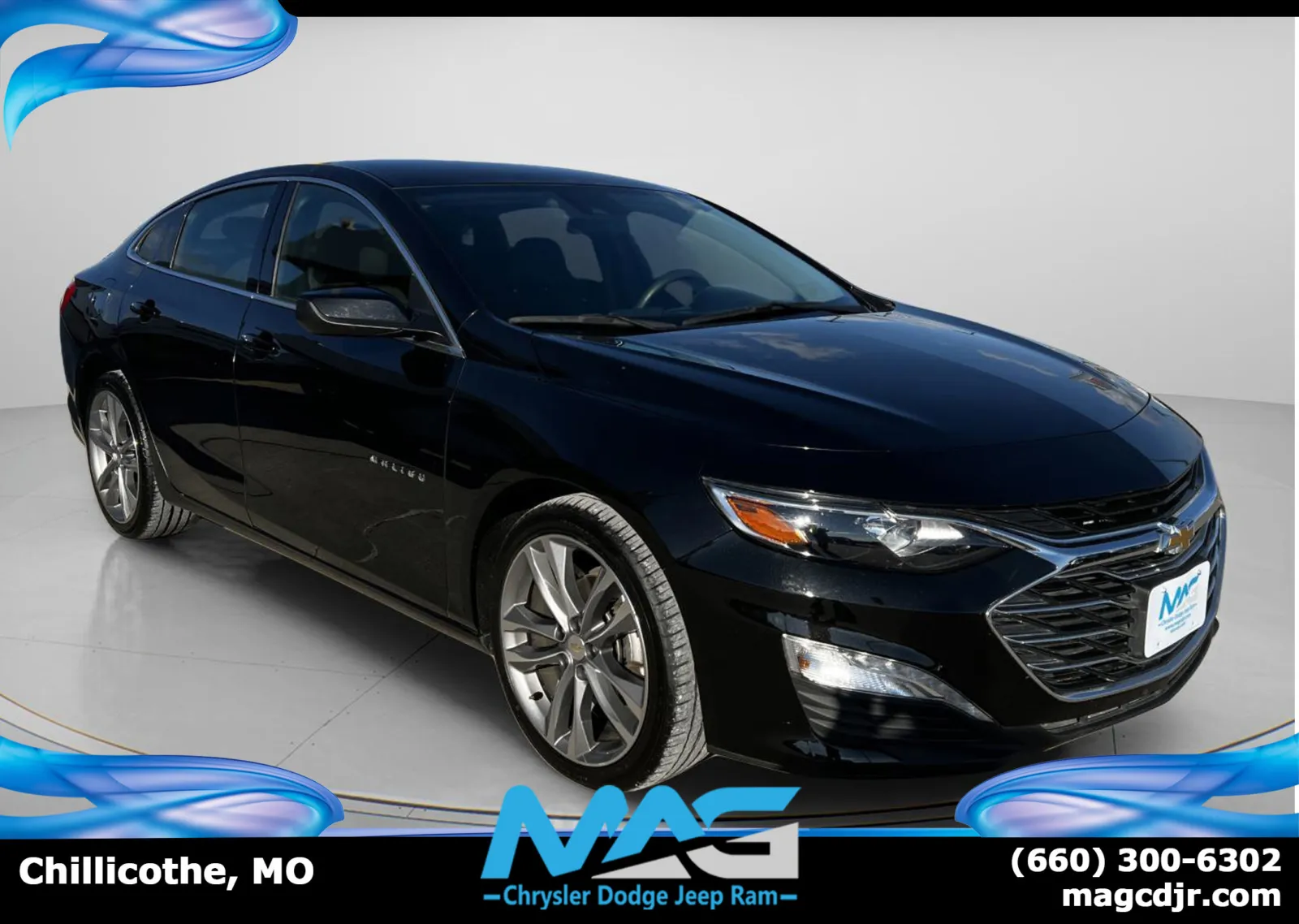 Black 2023 Chevrolet Malibu LT for sale in Chillicothe, MO