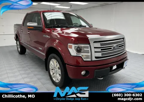 Red 2013 Ford F-150 Platinum for sale in Chillicothe, MO