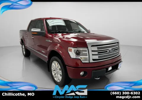 Red 2013 Ford F-150 Platinum for sale in Chillicothe, MO