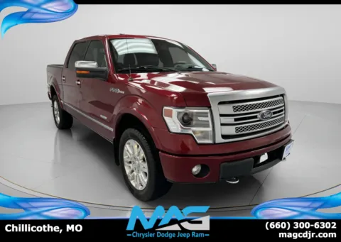 Red 2013 Ford F-150 Platinum for sale in Chillicothe, MO