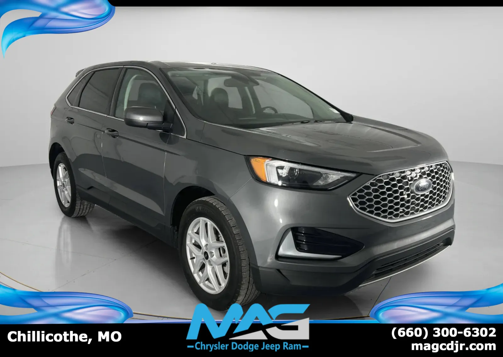 Gray 2024 Ford Edge SEL for sale in Chillicothe, MO