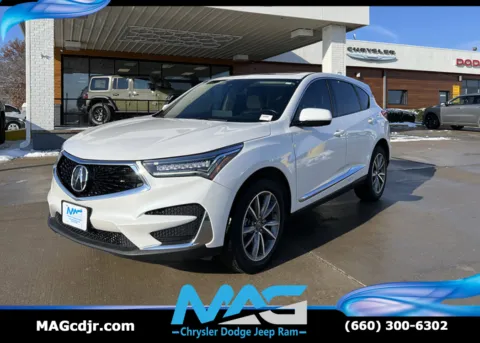White 2021 Acura RDX w/Technology Package for sale in Chillicothe, MO