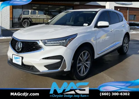White 2021 Acura RDX w/Technology Package for sale in Chillicothe, MO