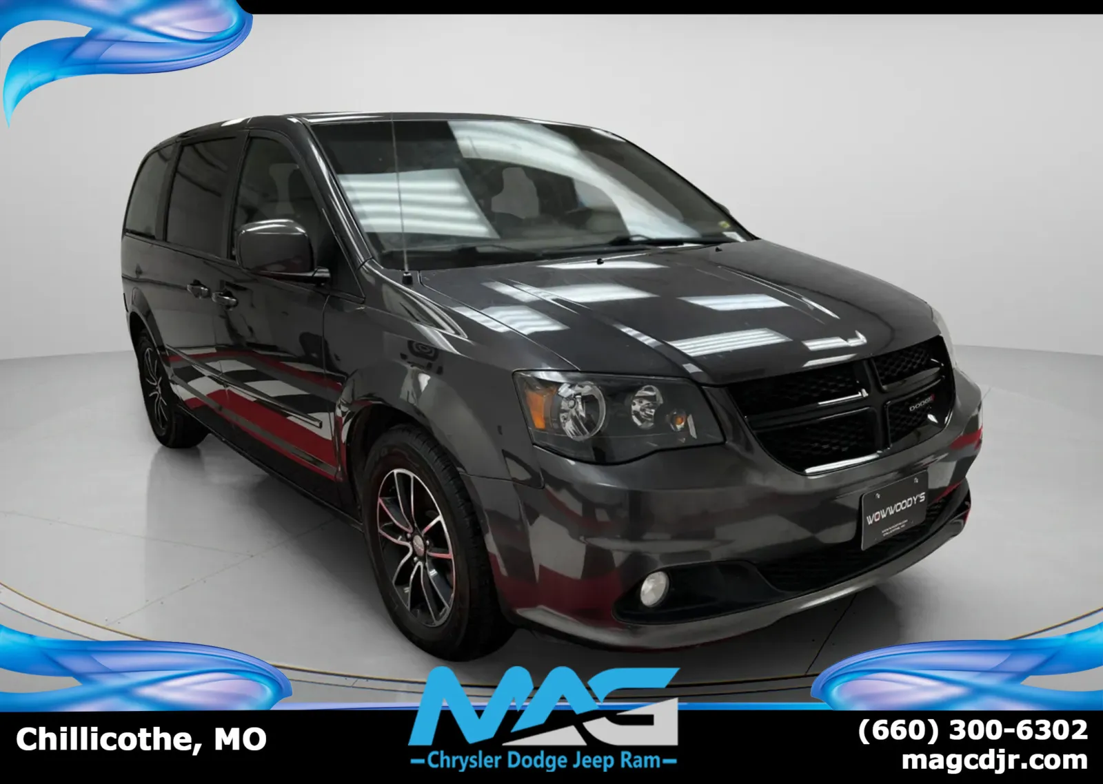 Gray 2015 Dodge Grand Caravan SXT Plus for sale in Chillicothe, MO