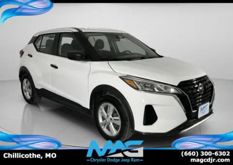 White 2021 Nissan Kicks S for sale in Chillicothe, MO