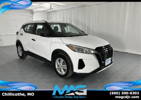 White 2021 Nissan Kicks S for sale in Chillicothe, MO