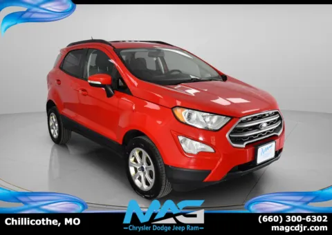 Red 2019 Ford EcoSport SE for sale in Chillicothe, MO