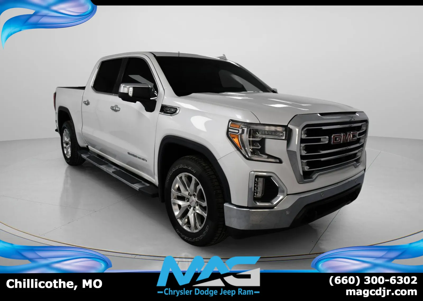 White 2019 GMC Sierra 1500 SLT for sale in Chillicothe, MO