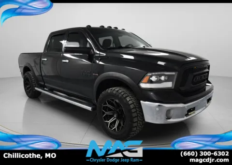 Black 2017 Ram 1500 Laramie for sale in Chillicothe, MO