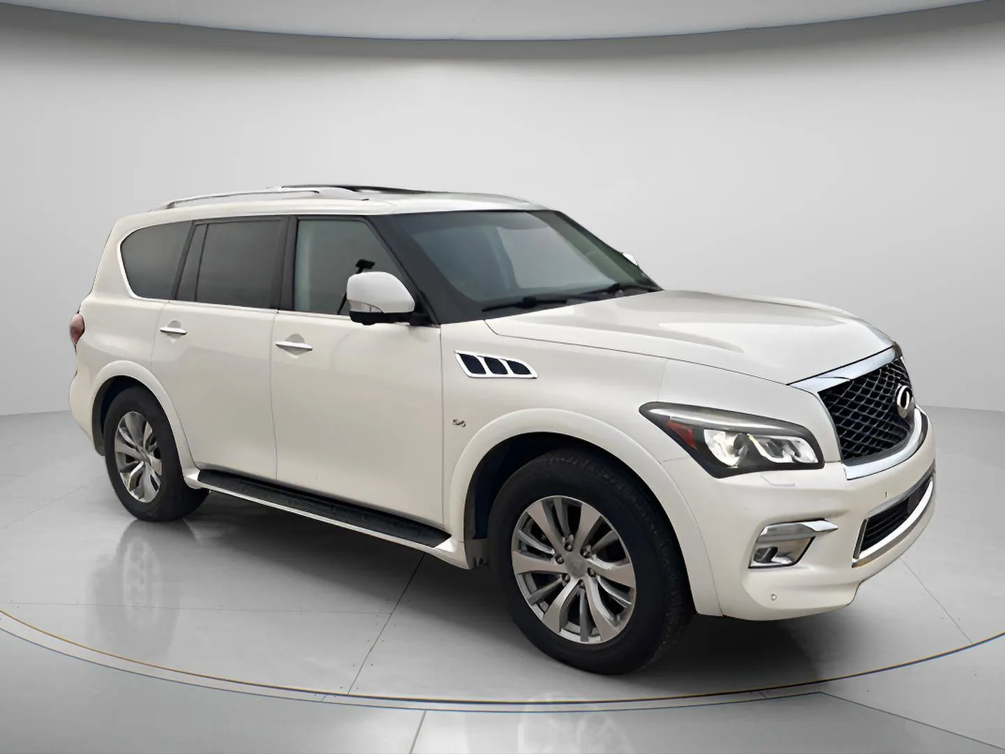 White 2016 INFINITI QX80 4WD 4dr for sale in Chillicothe, MO