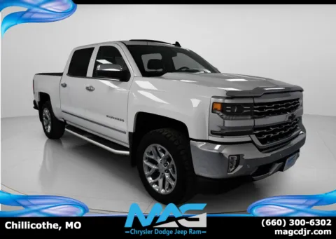 White 2018 Chevrolet Silverado 1500 LTZ for sale in Chillicothe, MO