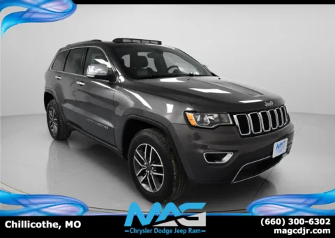 Gray 2021 Jeep Grand Cherokee Limited for sale in Chillicothe, MO