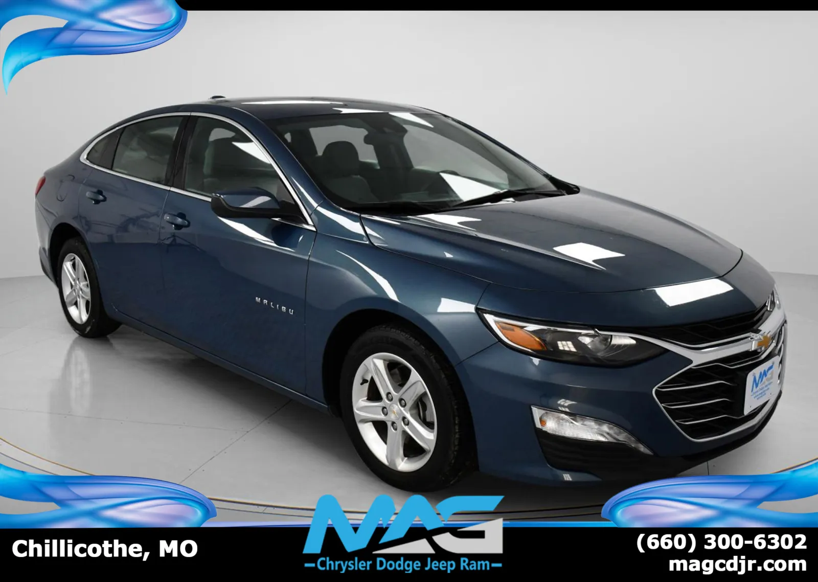 Blue 2024 Chevrolet Malibu LT for sale in Chillicothe, MO