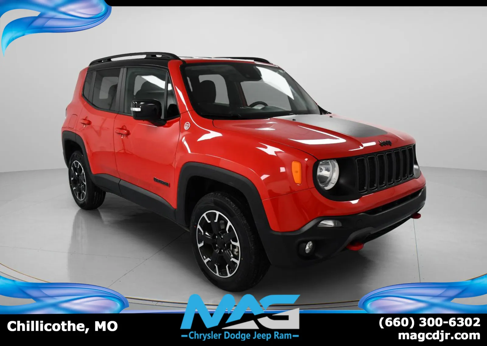 Red 2023 Jeep Renegade Trailhawk for sale in Chillicothe, MO