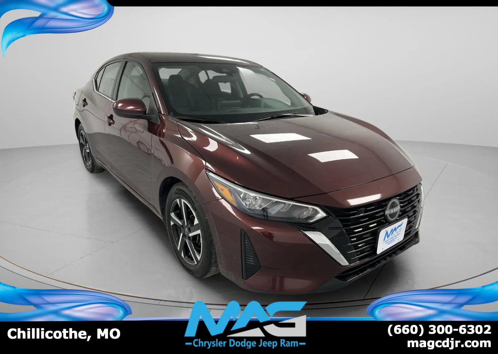 Red 2024 Nissan Sentra SV for sale in Chillicothe, MO